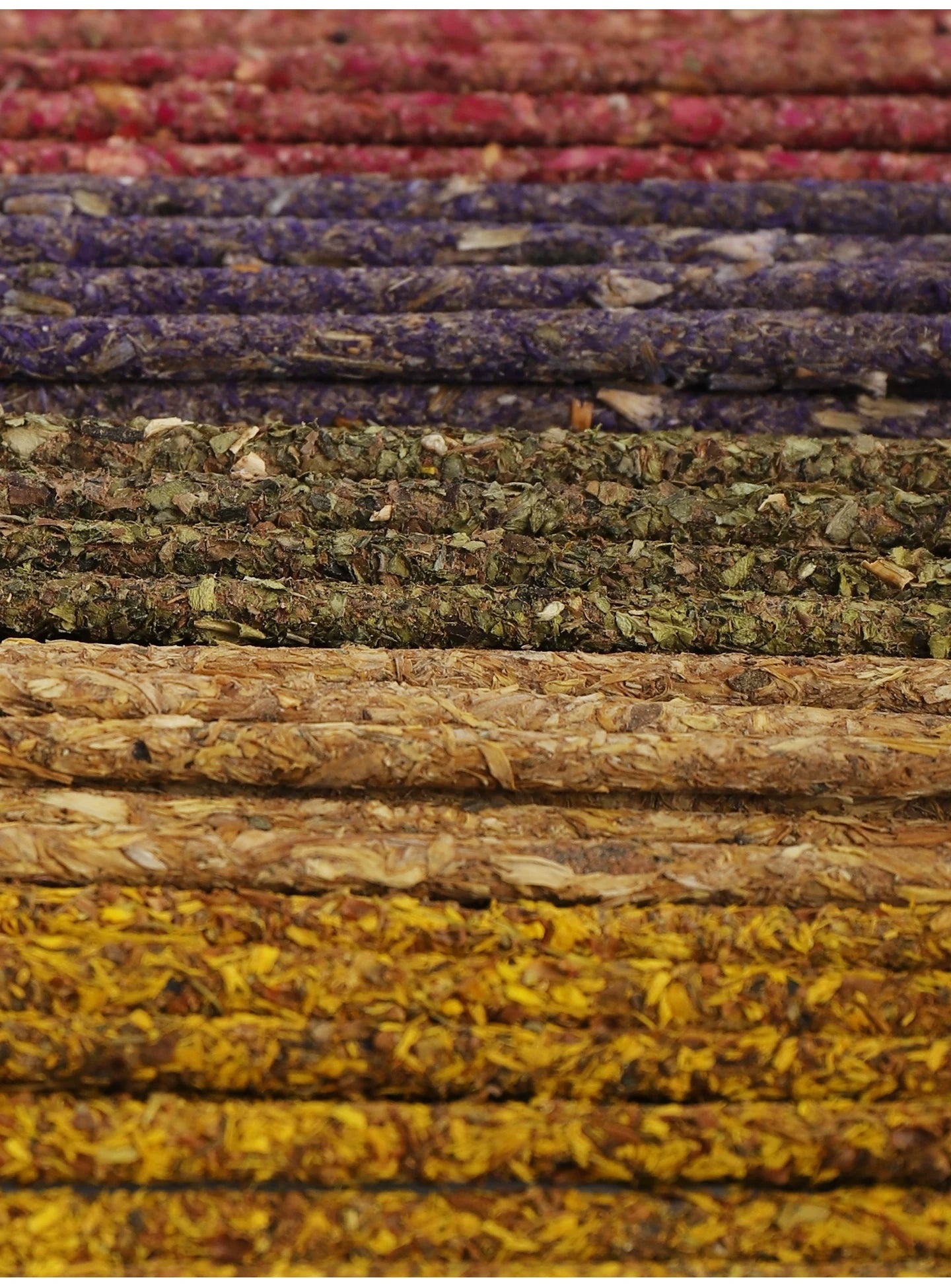 Hand-Rolled Floral Botanical Incense Sticks