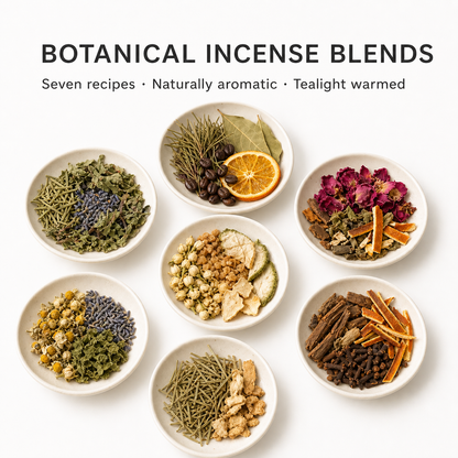 Botanical Incense Warming Blends