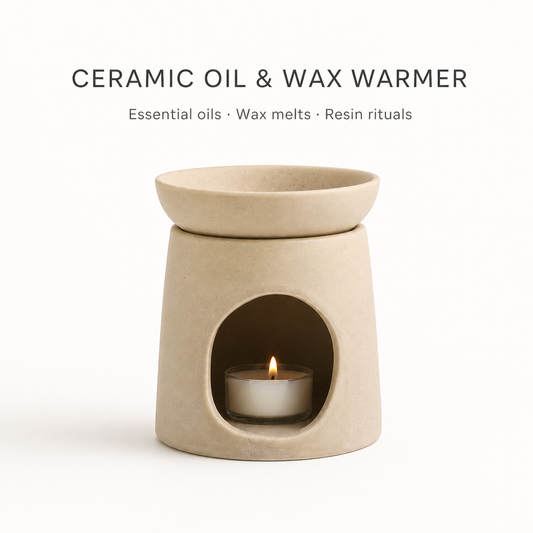 Ceramic Essential Oil & Wax Melt Warmer