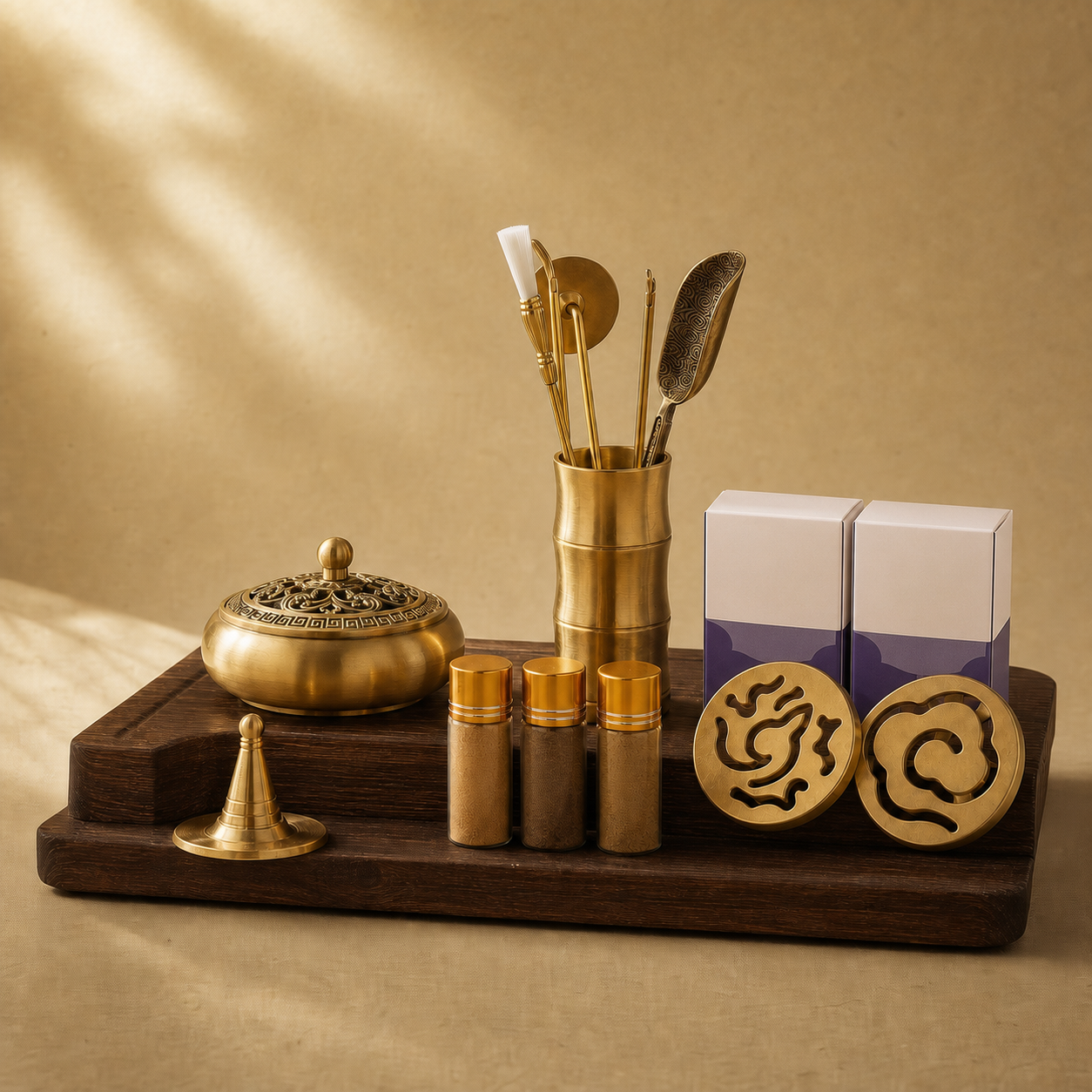 Complete Incense Seal Ritual Kit