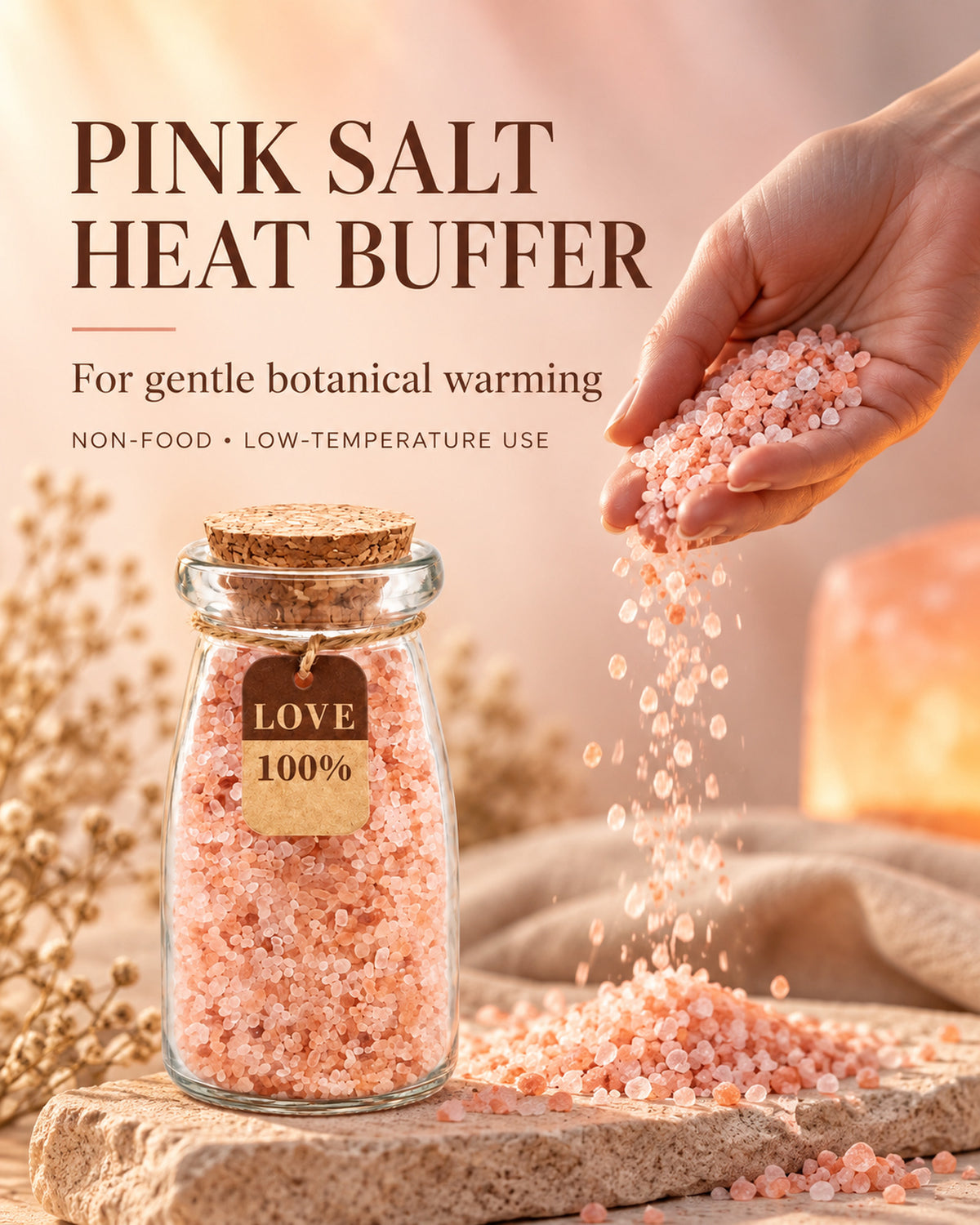Himalayan Pink Salt Heat Buffer & Botanical Warming Sets