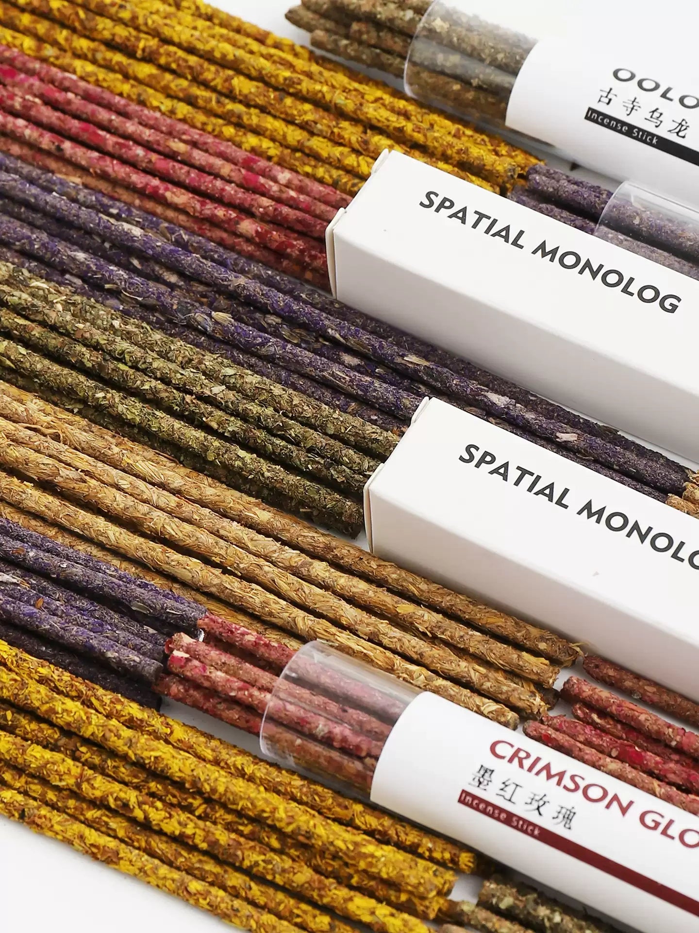 Hand-Rolled Floral Botanical Incense Sticks