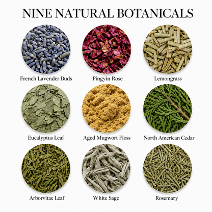 Pocket Forest Botanical Warming Sets – 120 mL Dried Herb Jars