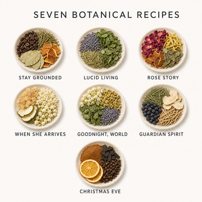Botanical Incense Warming Blends