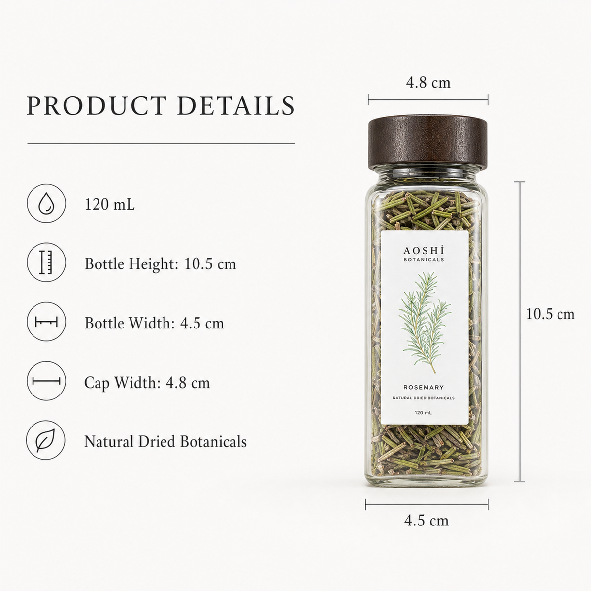 Pocket Forest Botanical Warming Sets – 120 mL Dried Herb Jars