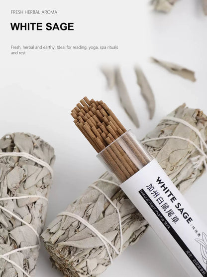 Natural Wood Botanical Incense Sticks