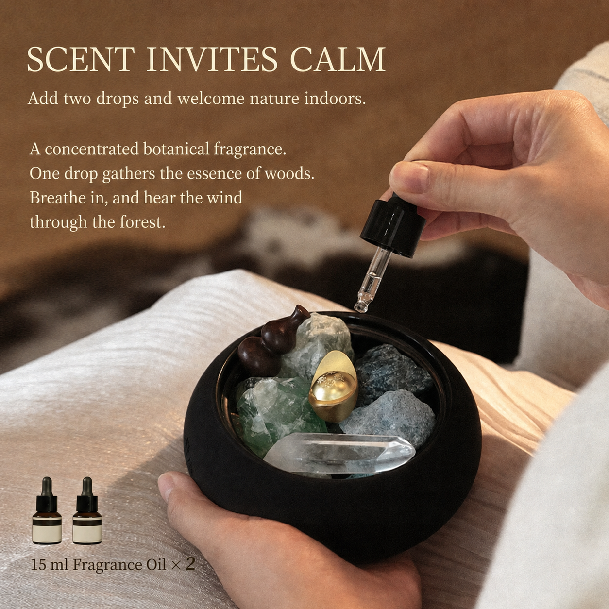 Wild Mountain Crystal Aroma Gift Set