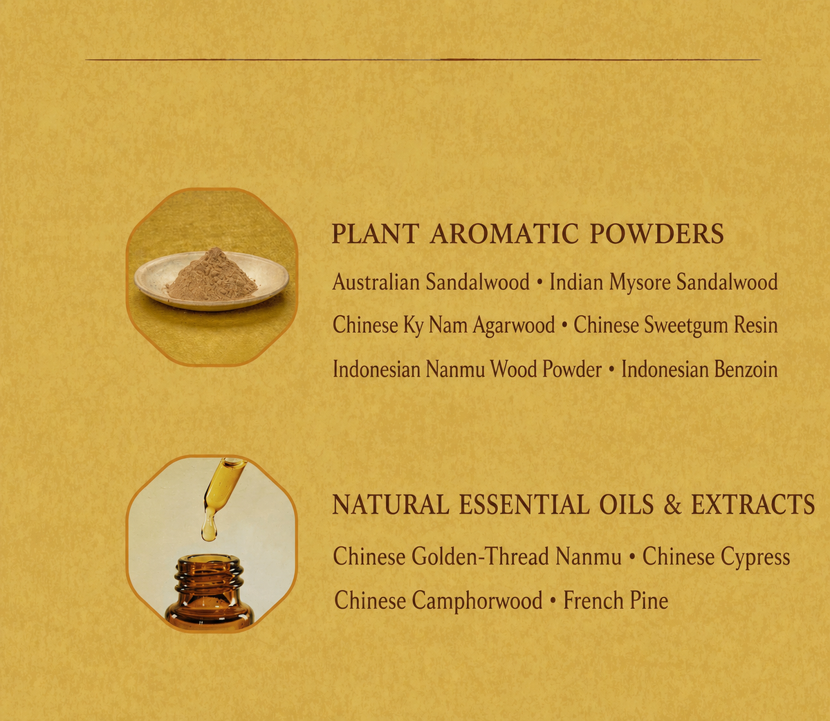 Nanmu Traditional Chinese Incense Sticks