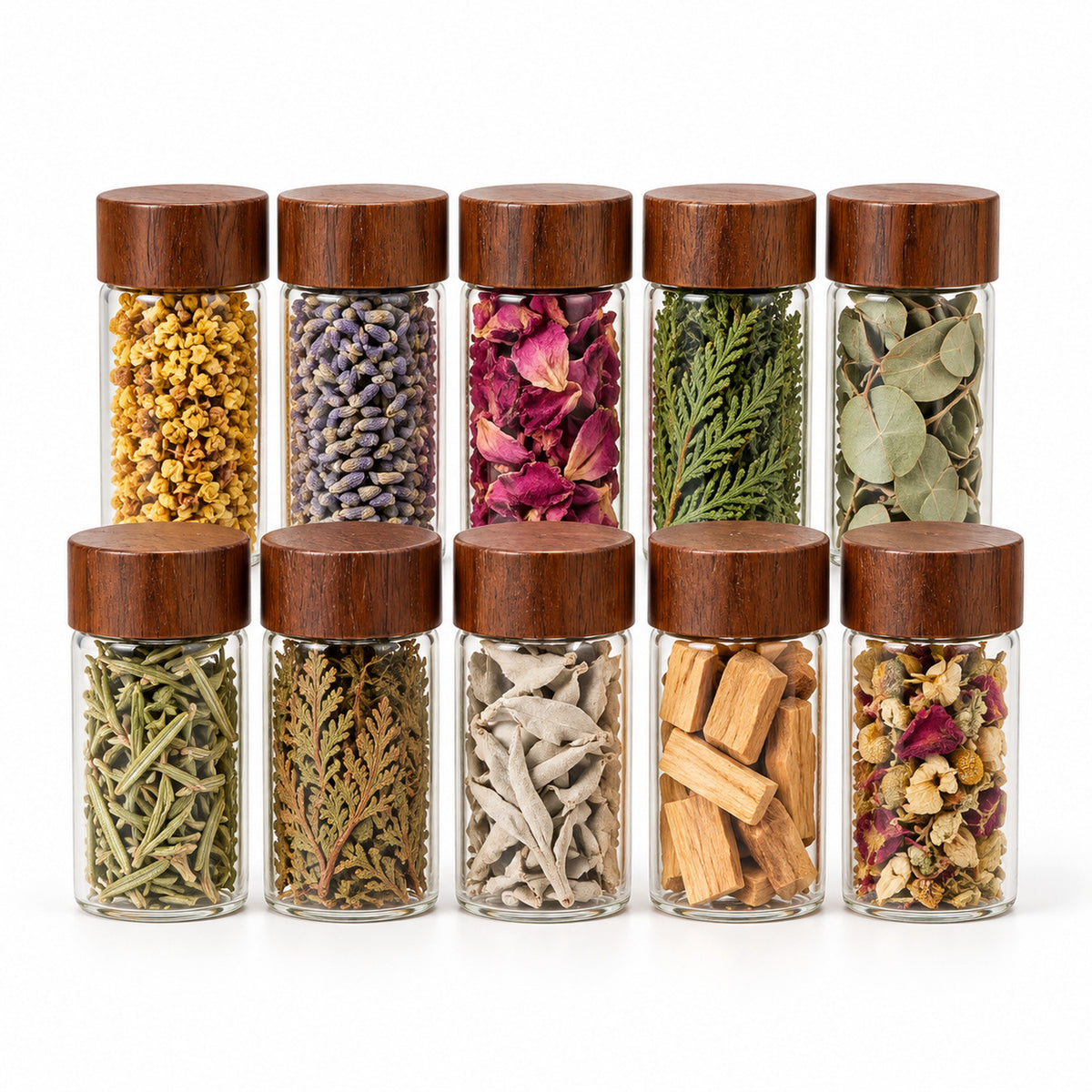 Himalayan Pink Salt Heat Buffer & Botanical Warming Sets