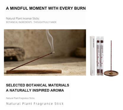 Hand-Rolled Floral Botanical Incense Sticks