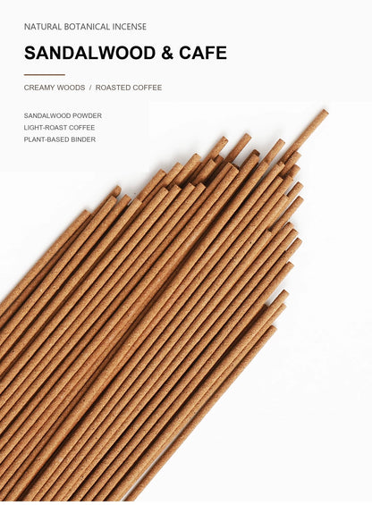 Sandalwood & Cafe Botanical Incense Sticks