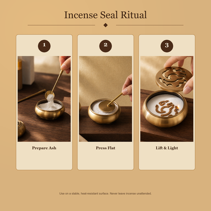 Complete Incense Seal Ritual Kit