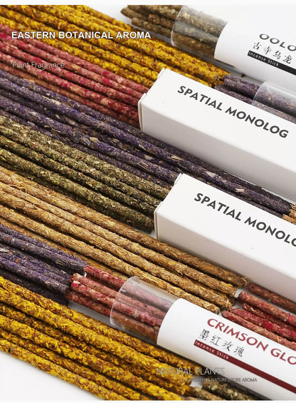 Hand-Rolled Floral Botanical Incense Sticks