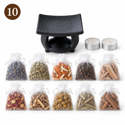 Himalayan Pink Salt Heat Buffer & Botanical Warming Sets