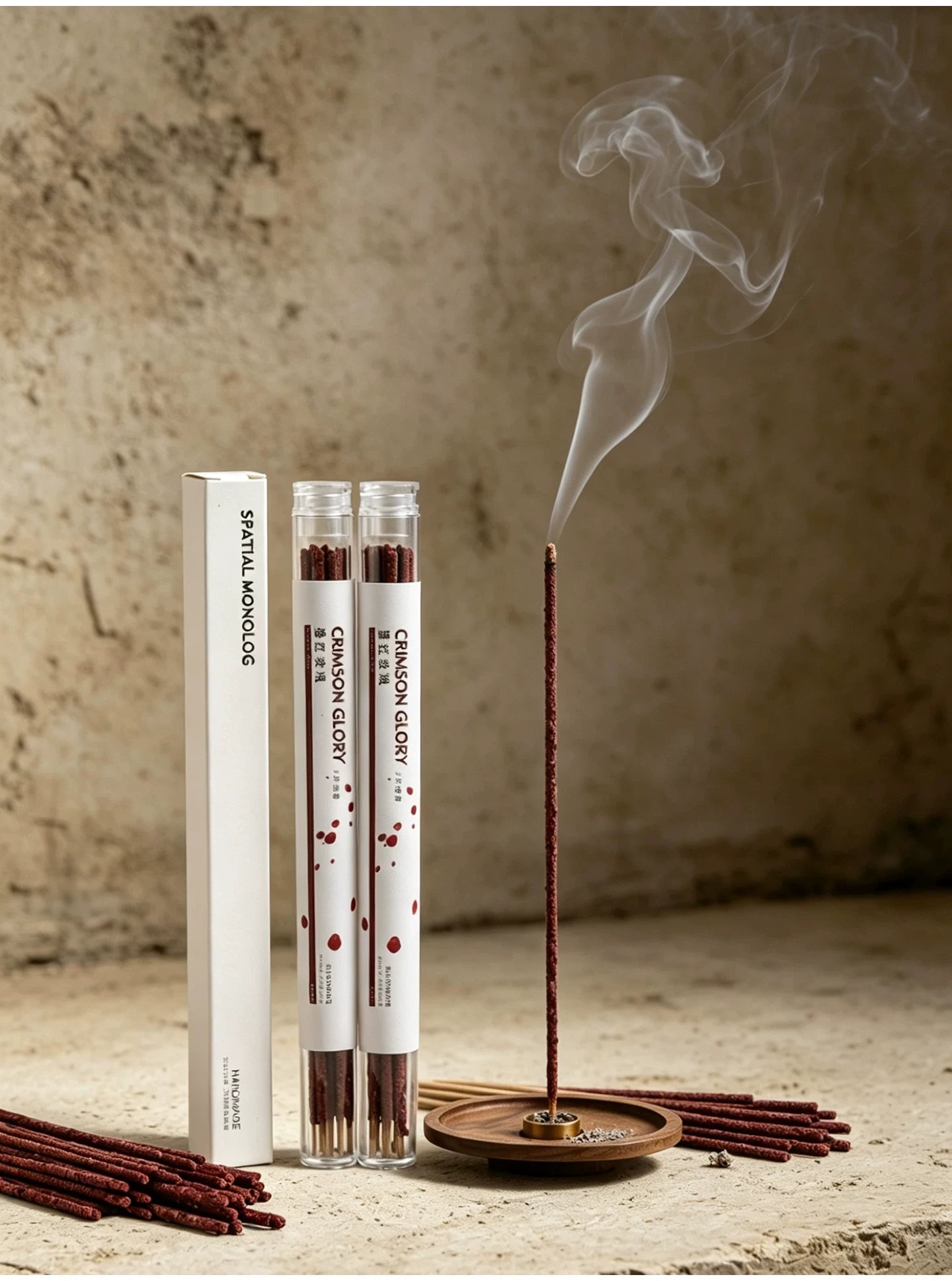 Hand-Rolled Floral Botanical Incense Sticks