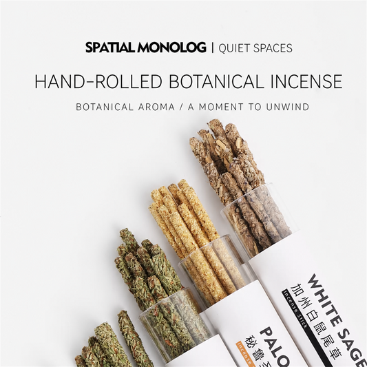 Hand-Rolled Botanical Incense Sticks