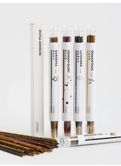 Hand-Rolled Floral Botanical Incense Sticks