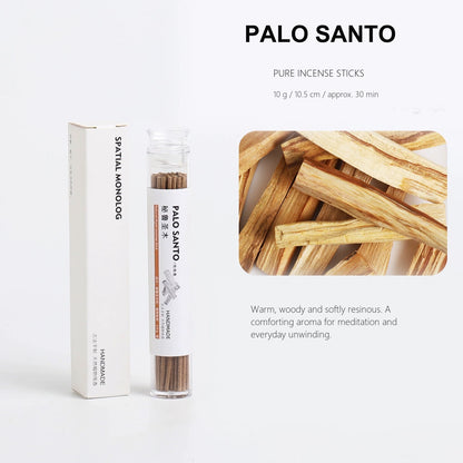 Natural Wood Botanical Incense Sticks