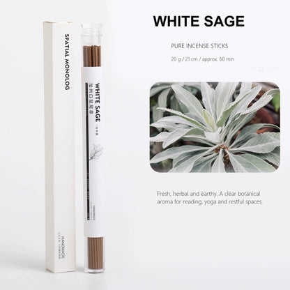 Natural Wood Botanical Incense Sticks