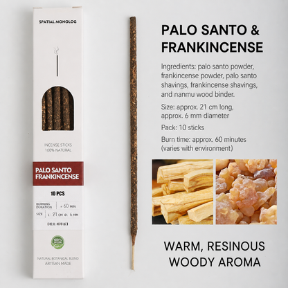 Hand-Rolled Botanical Incense Sticks