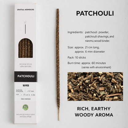 Hand-Rolled Botanical Incense Sticks